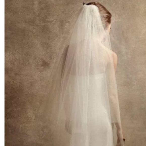 New beautiful 2T fingertip veil fingertip length - Picture 8 of 8